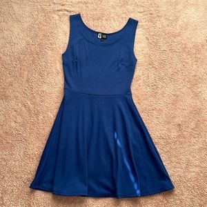 Royal Blue Skater Dress